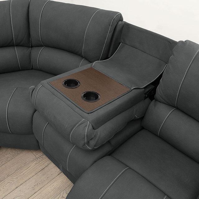 Armless Chair w Drop Down Table Monique - Carl's Furniture (Garden City, KS)