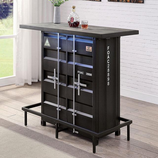 Dicarda 3 Pc Bar Table Set - Carl's Furniture (Garden City, KS)