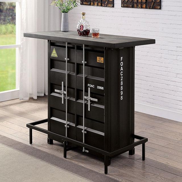 Dicarda 3 Pc Bar Table Set - Carl's Furniture (Garden City, KS)