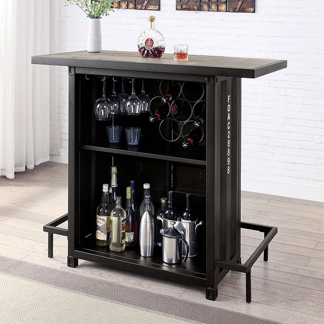Dicarda 3 Pc Bar Table Set - Carl's Furniture (Garden City, KS)