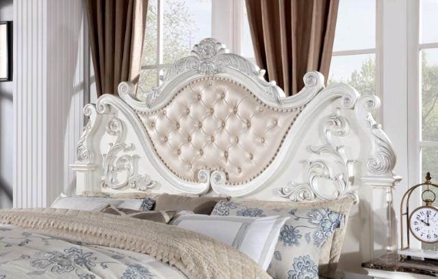 Esparanza Bed Cherry & White - Carl's Furniture (Garden City, KS)