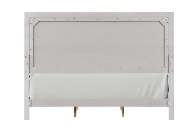 Crowthorne E.King & Queen Bed Grey & White - Carl's Furniture (Garden City, KS)