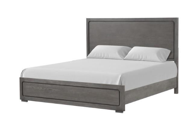 Crowthorne E.King & Queen Bed Grey & White - Carl's Furniture (Garden City, KS)