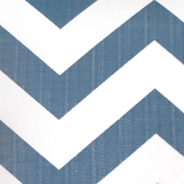 ZOE 18" X 18" Pillow, Blue Chevron (2/CTN) - Carl's Furniture (Garden City, KS)