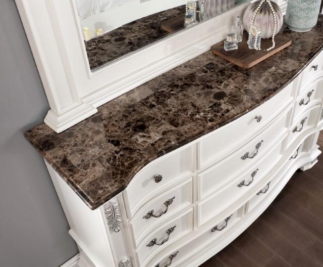 ESPARANZA Dresser, Pearl White - Carl's Furniture (Garden City, KS)