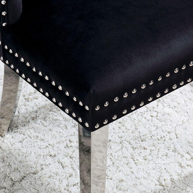 JEWETT Chair, Black (2/CTN) - Carl's Furniture (Garden City, KS)