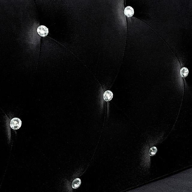 JOLANDA II Black Sectional, Black - Carl's Furniture (Garden City, KS)