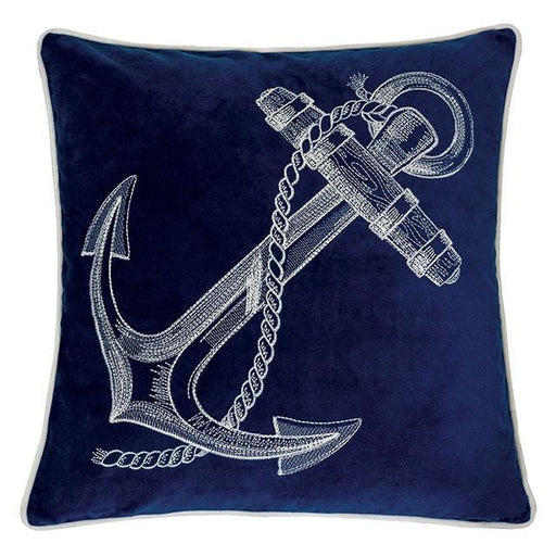 Karin Blue 20" X 20" Pillow, Blue - Carl's Furniture (Garden City, KS)