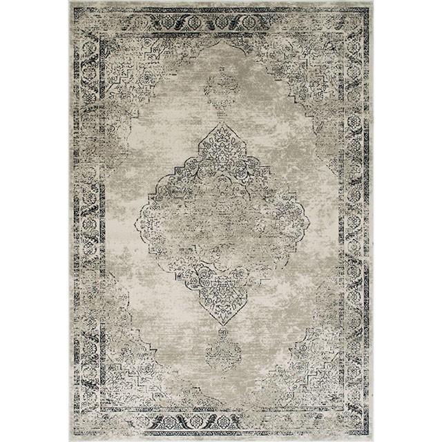 Kozlu Beige 5' X 7' Area Rug - Carl's Furniture (Garden City, KS)