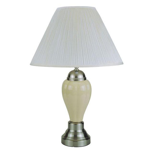 Niki Ivory Table Lamp (6/CTN) - Carl's Furniture (Garden City, KS)