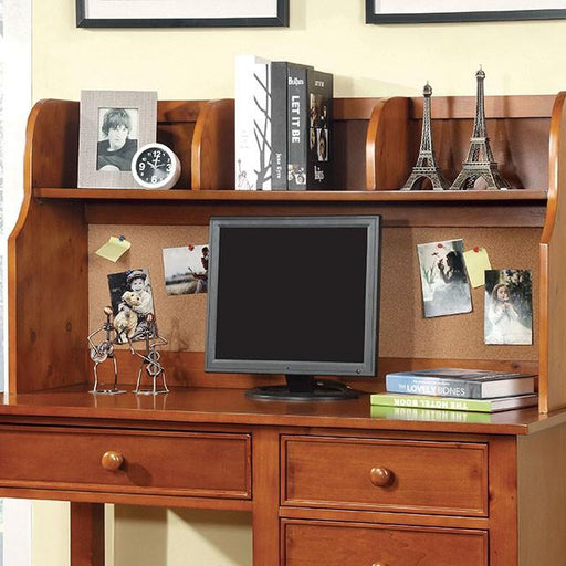 Omnus Oak Hutch - Carl's Furniture (Garden City, KS)