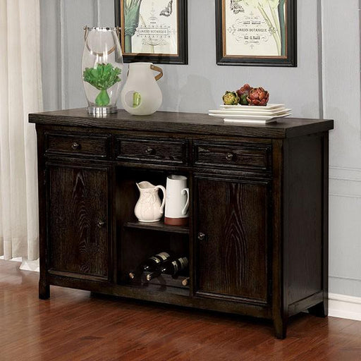 Patience Dark Walnut Server - Carl's Furniture (Garden City, KS)