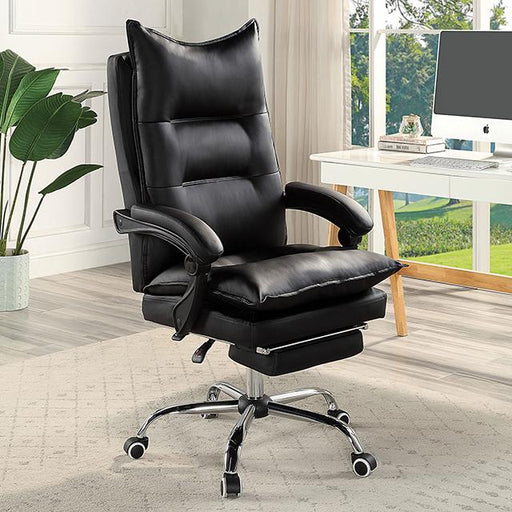 PERCE Office Chair, Black - Carl's Furniture (Garden City, KS)