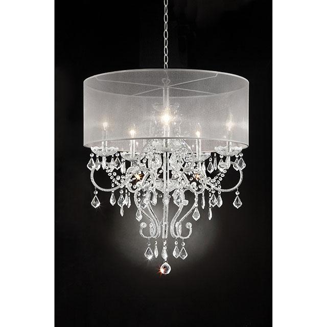 Rigel Silver 31 1/2"H Ceiling Lamp - Carl's Furniture (Garden City, KS)