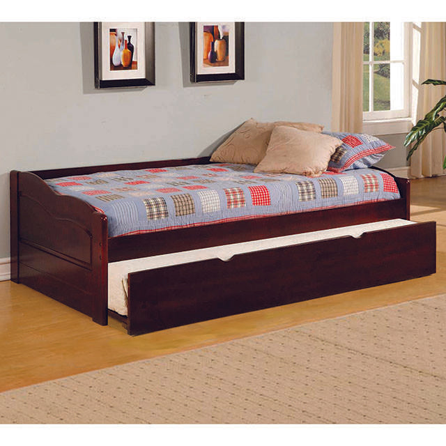 Sunset Cherry Daybed w/ Trundle, Cherry - Carl's Furniture (Garden City, KS)