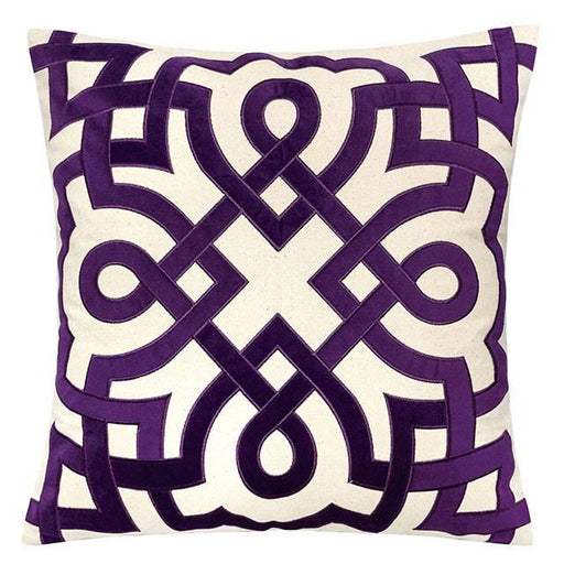 Jorja Purple 20" X 20" Pillow, Purple - Carl's Furniture (Garden City, KS)