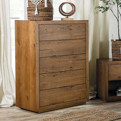 LEIRVIK Chest, Light Walnut - Carl's Furniture (Garden City, KS)