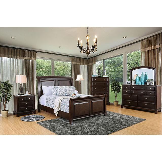 Litchville Brown Cherry Night Stand - Carl's Furniture (Garden City, KS)