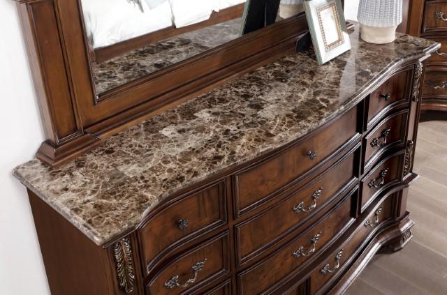 ESPARANZA Dresser, Brown Cherry - Carl's Furniture (Garden City, KS)