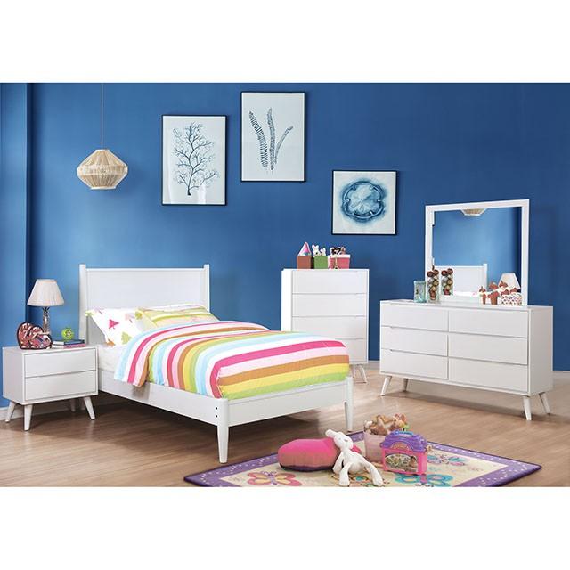 LENNART II White Mirror - Carl's Furniture (Garden City, KS)