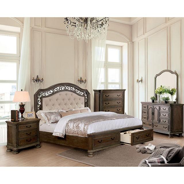 Persephone Rustic Natural Tone Mirror - Carl's Furniture (Garden City, KS)