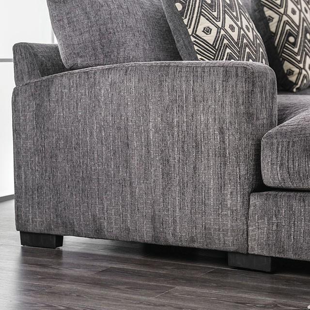 Kaylee Gray U-Shaped Sectional - Carl's Furniture (Garden City, KS)