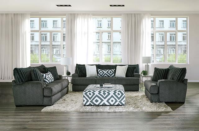 Loughton Ottoman - Carl's Furniture (Garden City, KS)