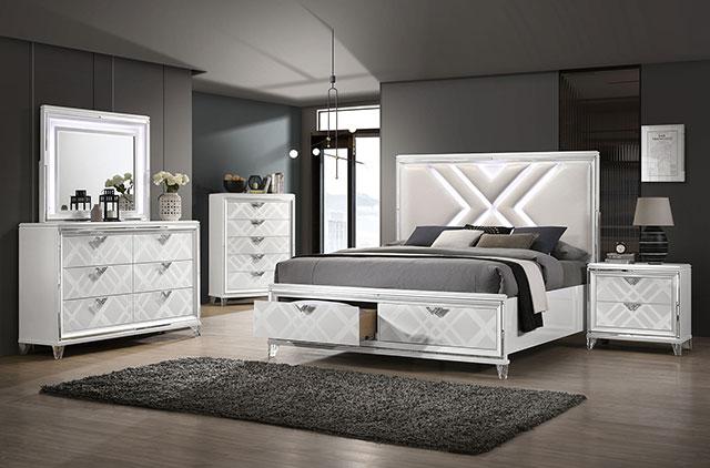 EMMELINE Dresser, White - Carl's Furniture (Garden City, KS)