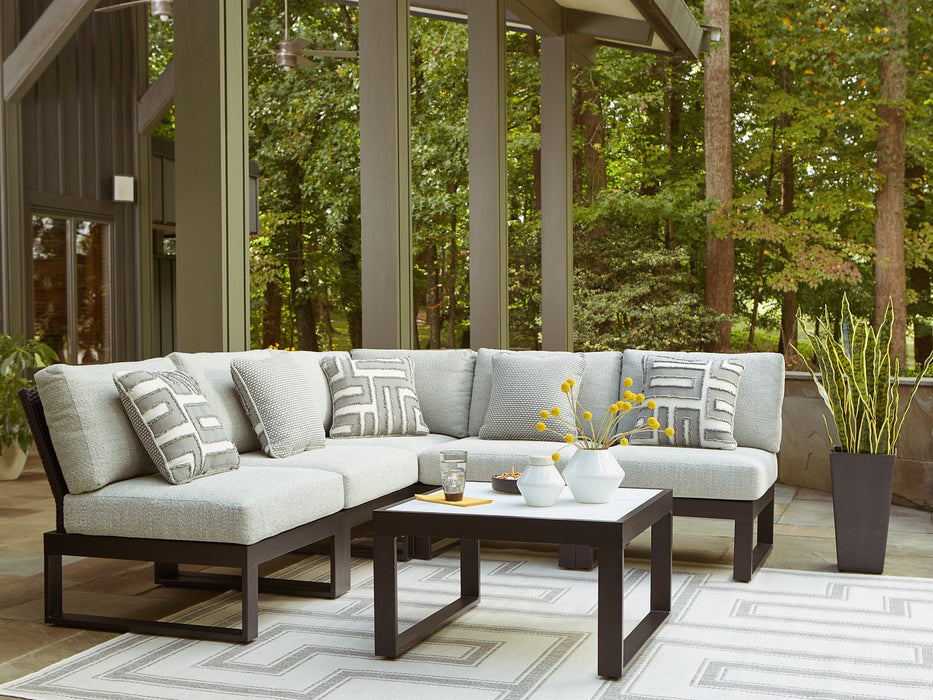 Beachloft Outdoor Seating Set - Carl's Furniture (Garden City, KS)