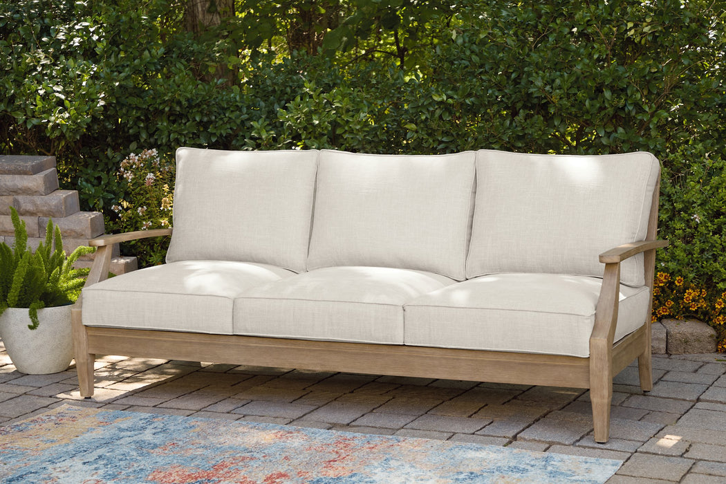 Carter Hall Outdoor Sofa with Cushion - Carl's Furniture (Garden City, KS)