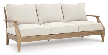 Carter Hall Outdoor Sofa with Cushion - Carl's Furniture (Garden City, KS)