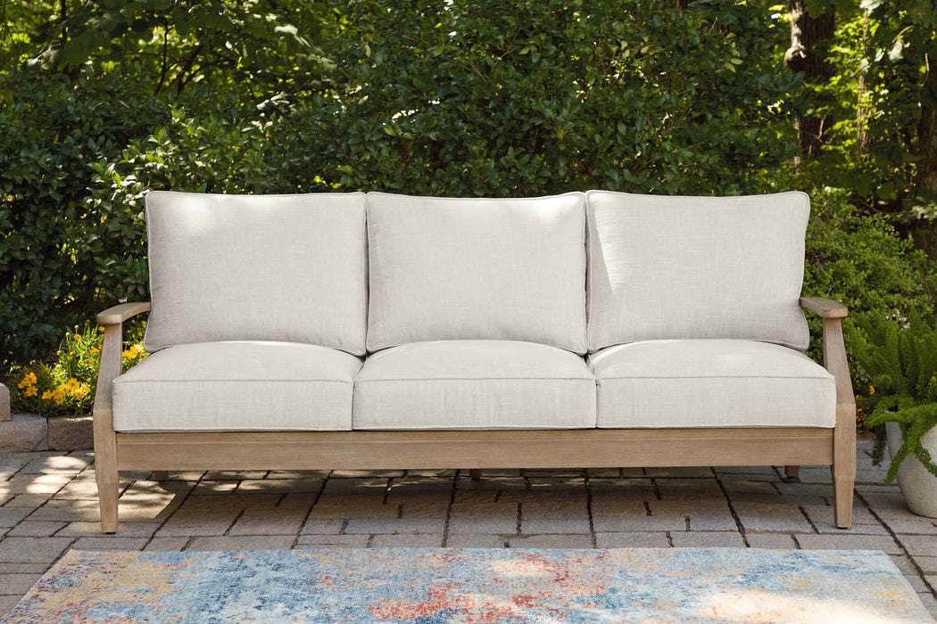 Carter Hall Outdoor Sofa with Cushion - Carl's Furniture (Garden City, KS)