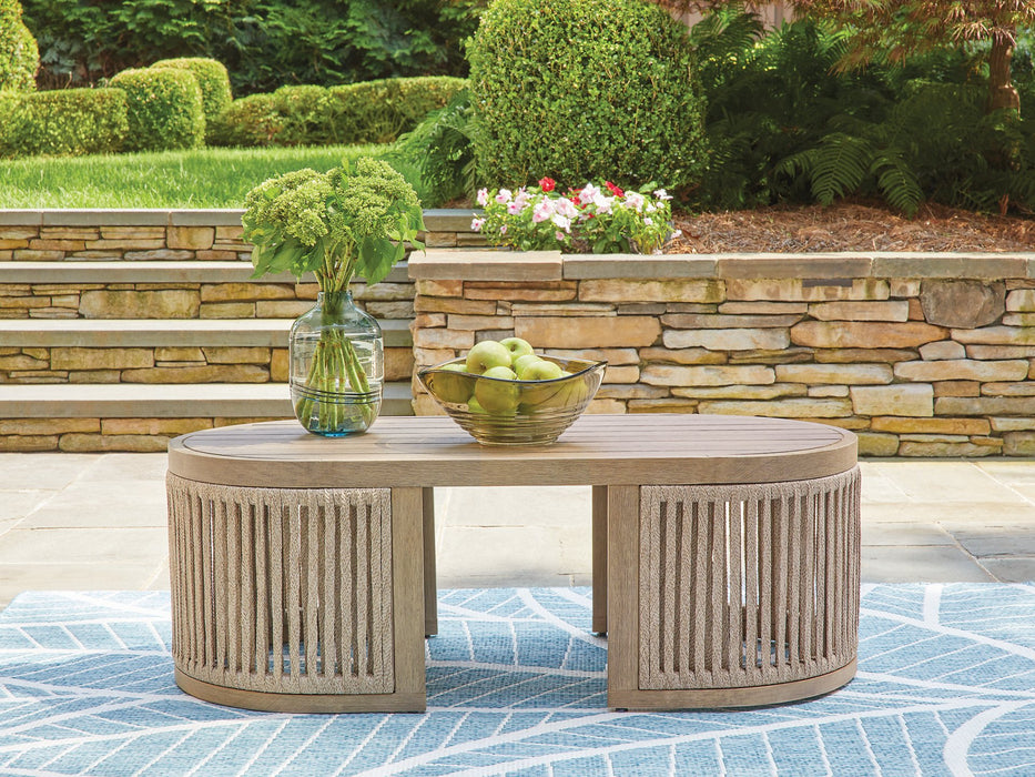 Serena Shores Outdoor Coffee Table - Carl's Furniture (Garden City, KS)
