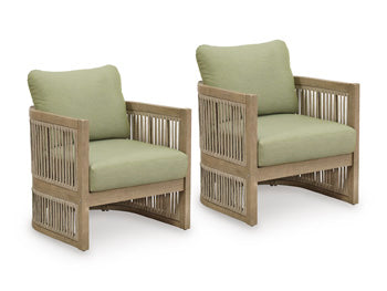 Serena Shores Outdoor Lounge Chair (Set of 2) - Carl's Furniture (Garden City, KS)
