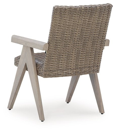 Cliff Trails Outdoor Arm Chair (Set of 2) - Carl's Furniture (Garden City, KS)