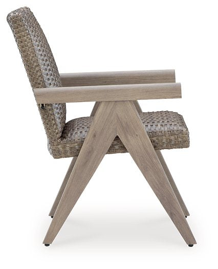 Cliff Trails Outdoor Arm Chair (Set of 2) - Carl's Furniture (Garden City, KS)