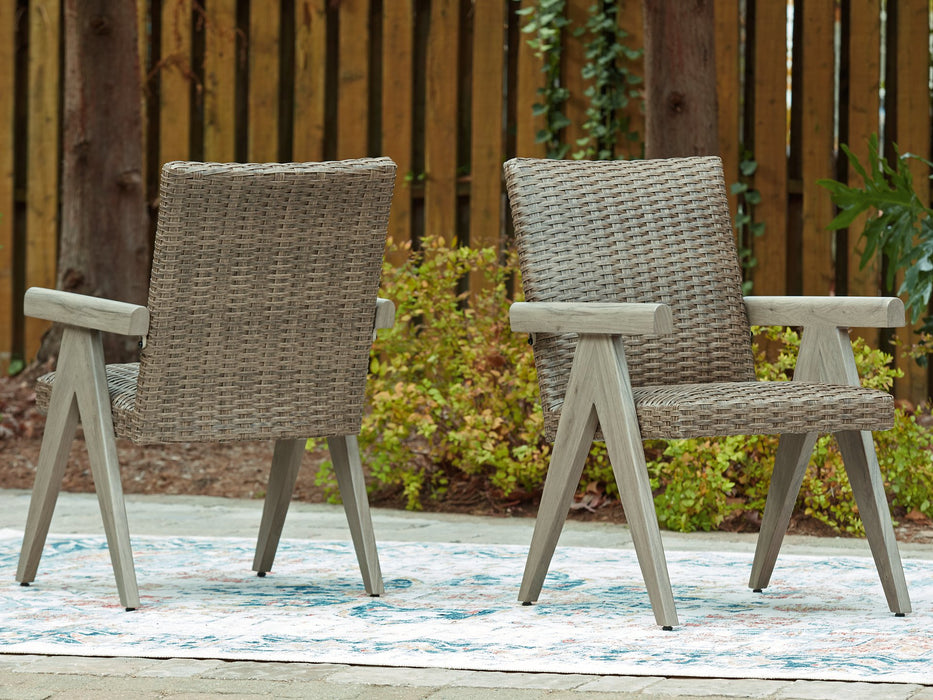 Cliff Trails Outdoor Arm Chair (Set of 2) - Carl's Furniture (Garden City, KS)