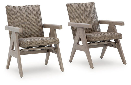 Cliff Trails Outdoor Rocking Arm Chair (Set of 2) - Carl's Furniture (Garden City, KS)