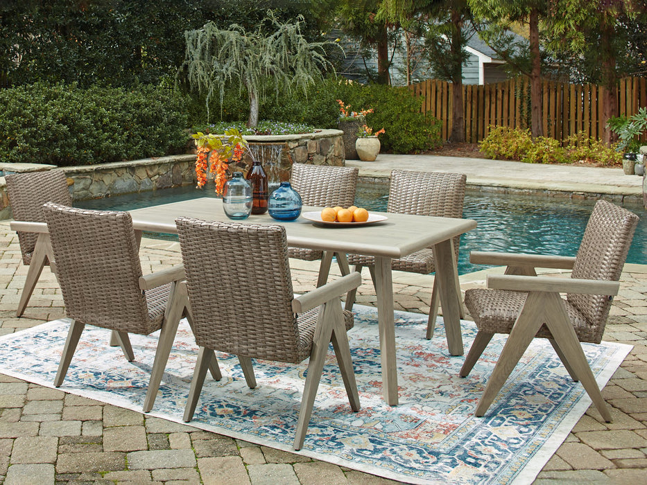 Cliff Trails Outdoor Dining Package - Carl's Furniture (Garden City, KS)