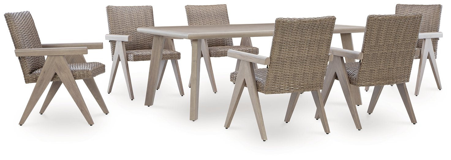Cliff Trails Outdoor Dining Package - Carl's Furniture (Garden City, KS)