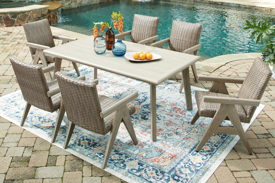 Cliff Trails Outdoor Dining Package - Carl's Furniture (Garden City, KS)