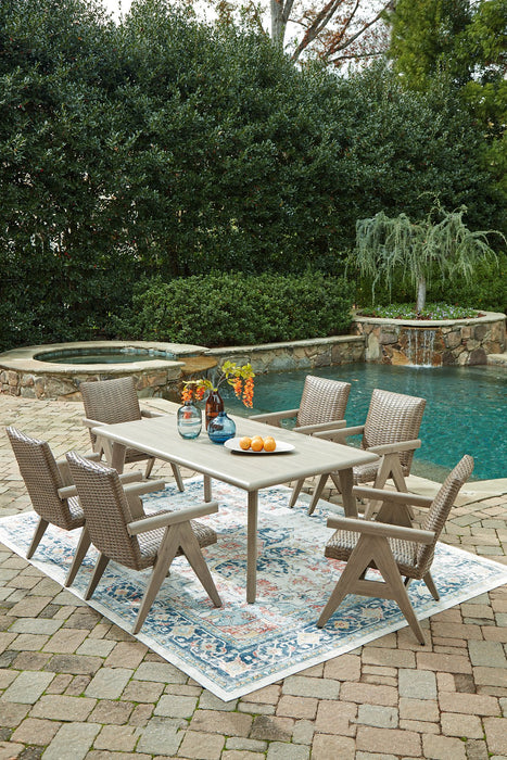 Cliff Trails Outdoor Dining Package - Carl's Furniture (Garden City, KS)