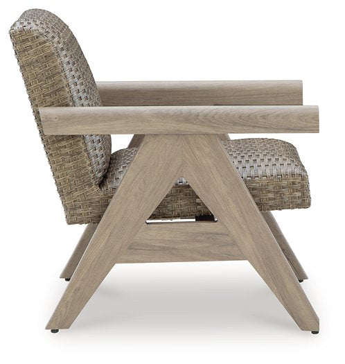 Cliff Trails Outdoor Rocking Lounge Chair - Carl's Furniture (Garden City, KS)