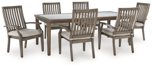 Rainier Ranch Outdoor Dining Package - Carl's Furniture (Garden City, KS)
