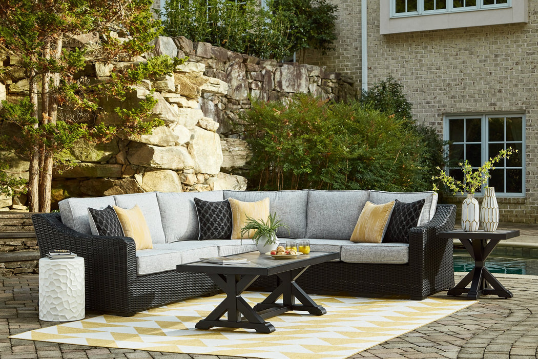 Beachcroft Outdoor Sectional - Carl's Furniture (Garden City, KS)