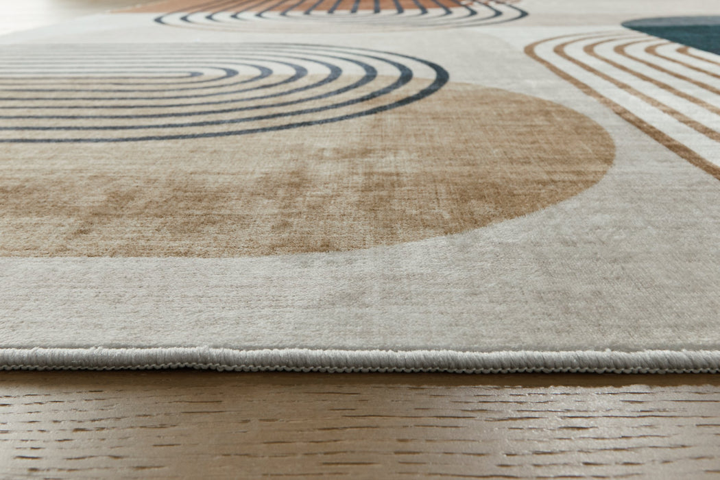 Farrendale Washable Area Rug - Carl's Furniture (Garden City, KS)