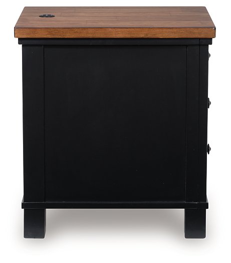 Wildenauer Chairside End Table - Carl's Furniture (Garden City, KS)