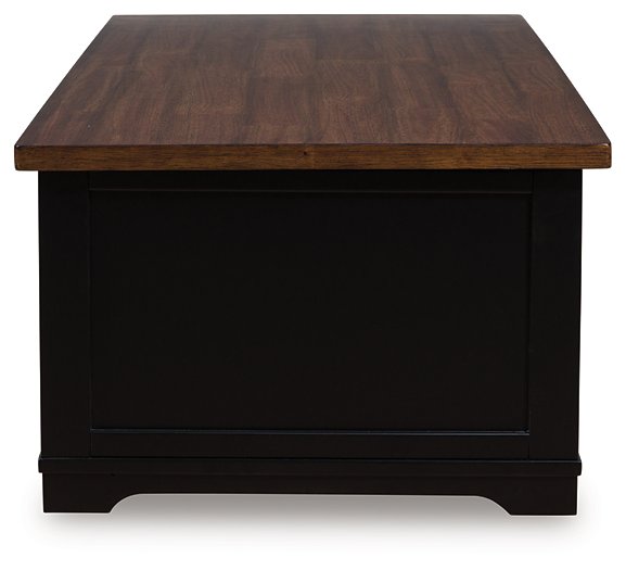 Wildenauer Lift-Top Coffee Table - Carl's Furniture (Garden City, KS)