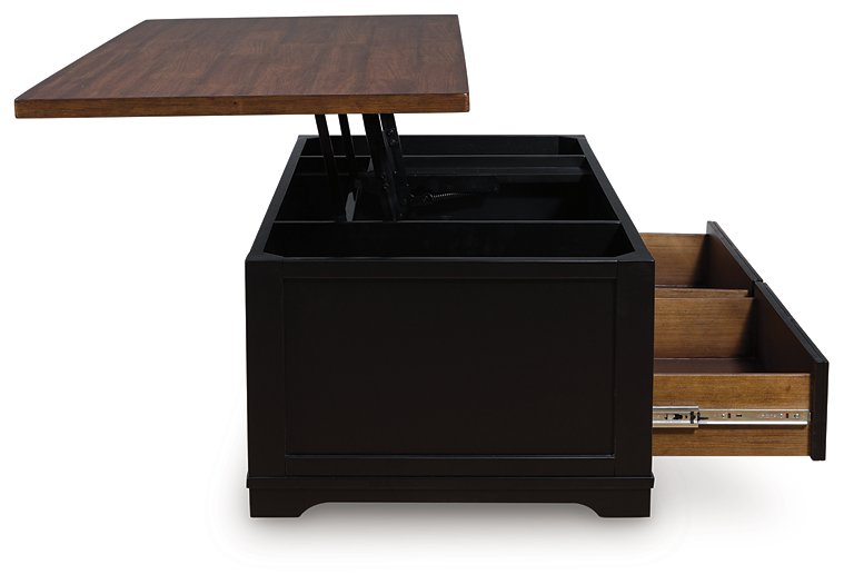 Wildenauer Lift-Top Coffee Table - Carl's Furniture (Garden City, KS)
