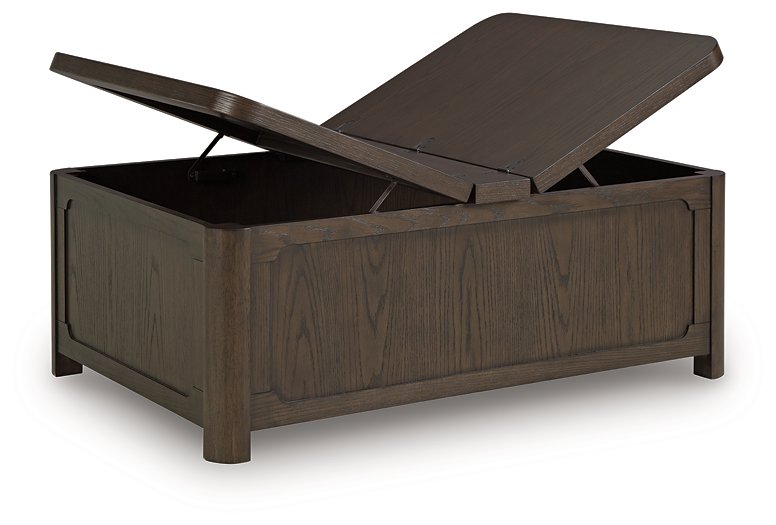 Breckington Coffee Table With Storage - Carl's Furniture (Garden City, KS)